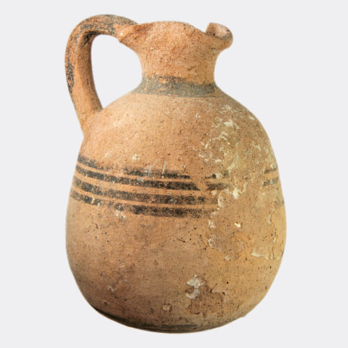 Cypriot painted pottery jug with Export License