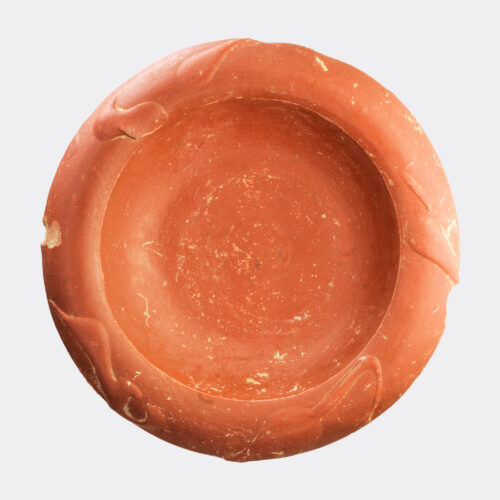 Roman Samian Ware bowl with ivy bud decoration