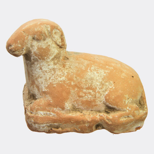 Chinese Tang Dynasty terracotta sheep figure