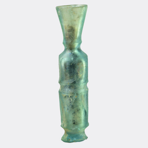 Islamic facet-cIslamic facet-cut glass flask - ex. al Thani collectionut glass flask - ex. al Thani collection