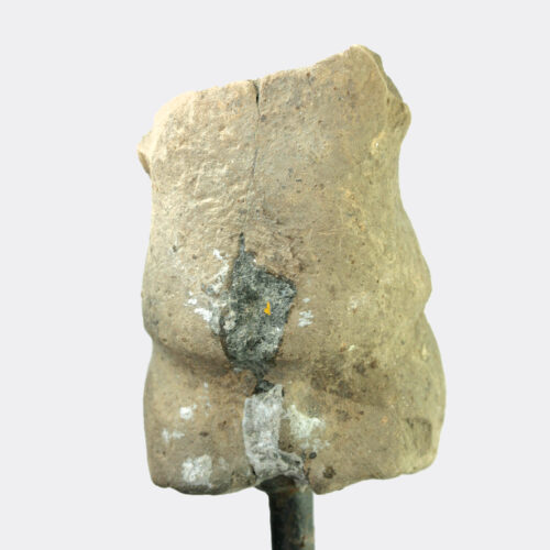 Greek Neolithic pottery torso fragment