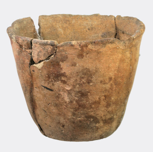 Egyptian late Neolithic burnished pottery beaker