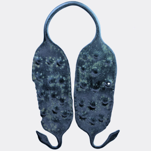 Luristan bronze girdle clasp