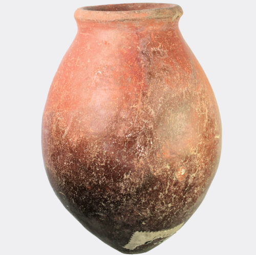 Egyptian Predynastic burnished pottery jar