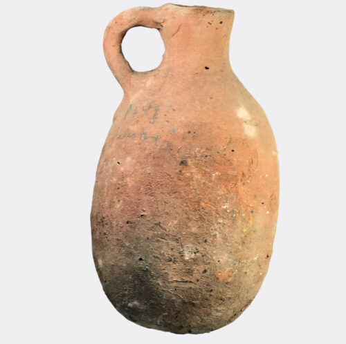 Romano-Egyptian single handled pottery jug