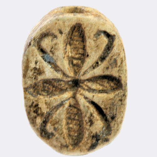 Egyptian Hyksos steatite scarab