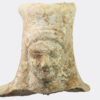 Greek terracotta head of a goddess with polos