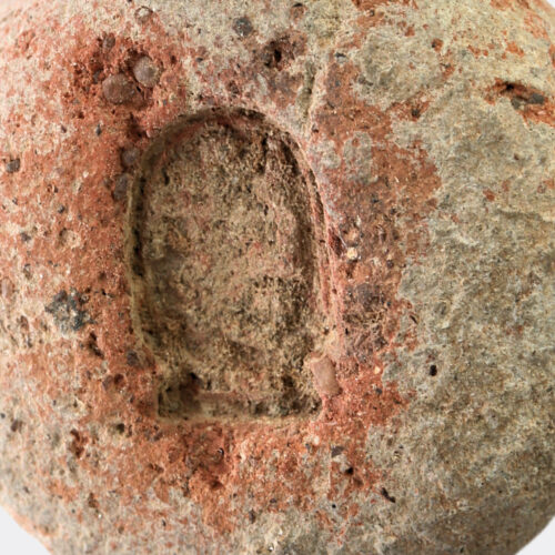 Egyptian clay cartouche mould