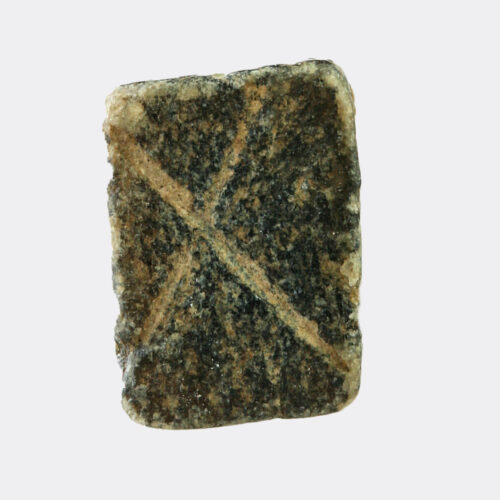 West Asian grey steatite pyramidal seal