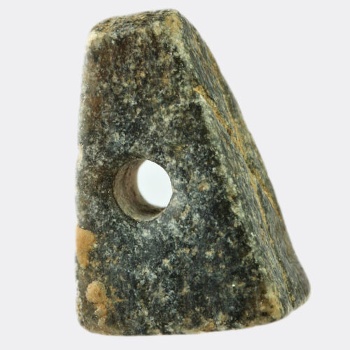 West Asian grey steatite pyramidal seal
