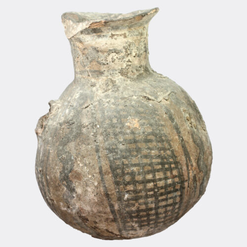 Cypriot Middle Bronze Age painted pottery jug