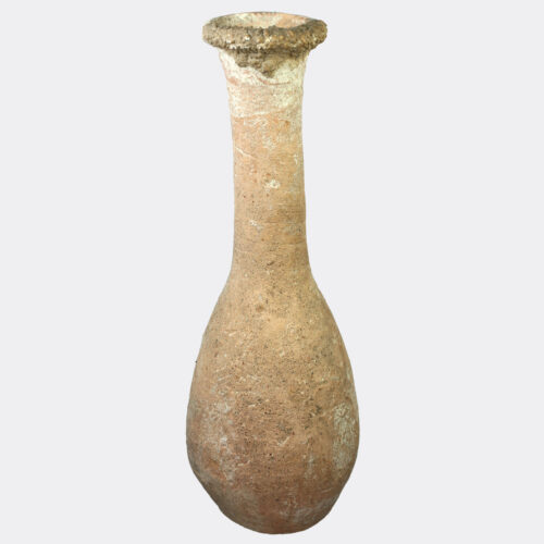 Roman pottery storage flask