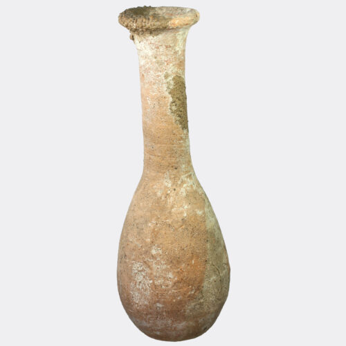 Roman pottery storage flask