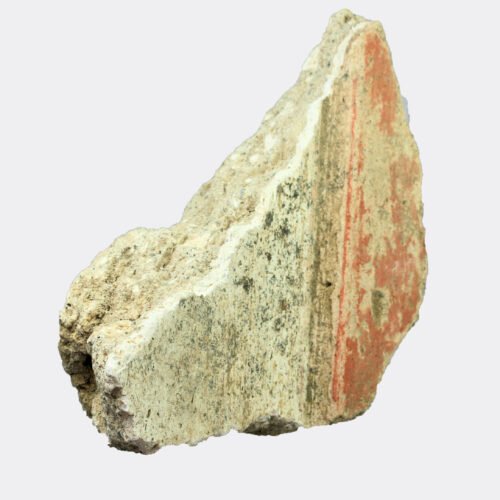 Roman stucco mural fragment
