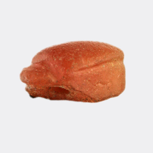 Egyptian cornelian miniature scarab