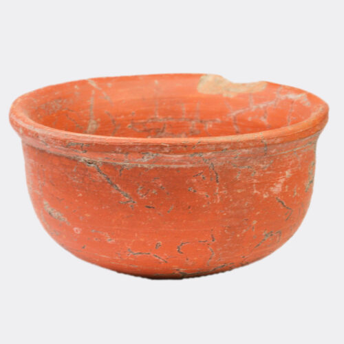 Roman red slip pottery small bowl