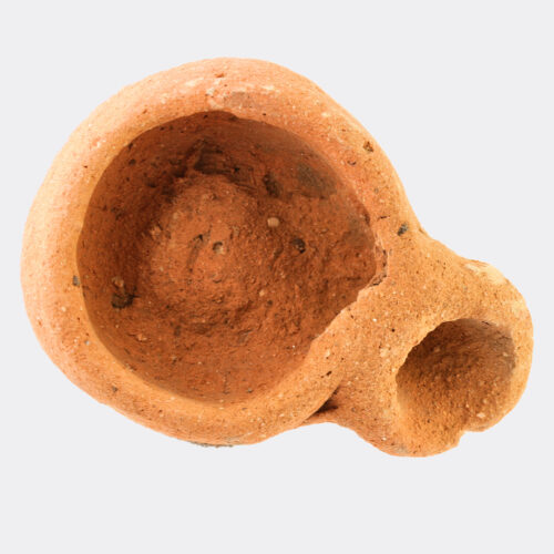 Greek miniature votive oil lamp