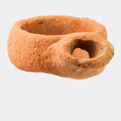 Greek miniature votive oil lamp