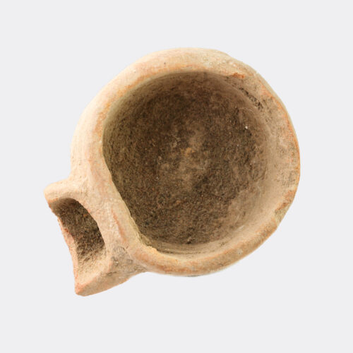 Greek miniature votive oil lamp