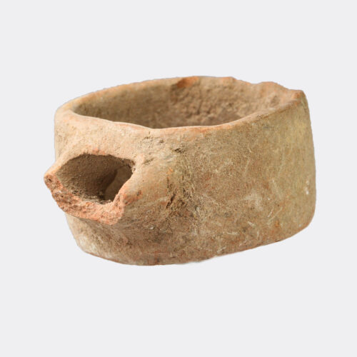 Greek miniature votive oil lamp