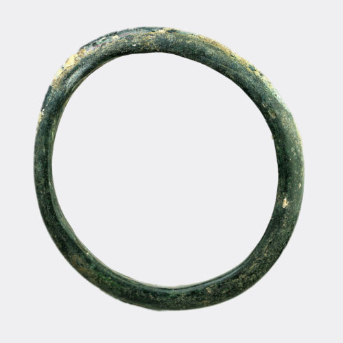 Roman or Coptic dark blue glass bracelet