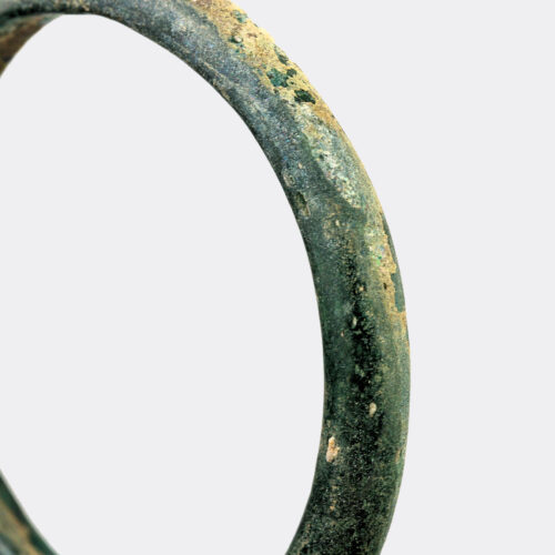 Roman or Coptic dark blue glass bracelet