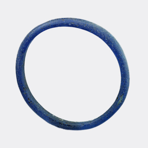 Roman or Coptic blue glass bracelet