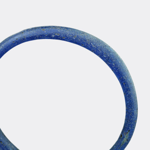Roman or Coptic blue glass bracelet