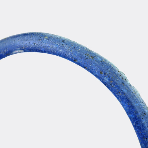 Roman or Coptic blue glass bracelet
