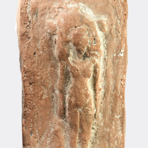 Egyptian terracotta childbirth bed figurine