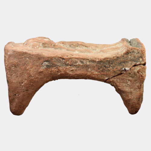Egyptian terracotta childbirth bed figurine